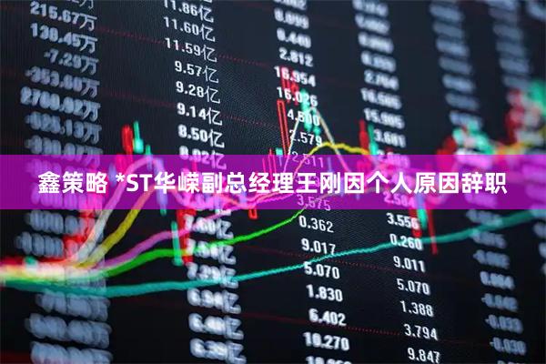鑫策略 *ST华嵘副总经理王刚因个人原因辞职